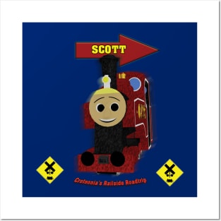 Crotoonia's Railside Roadtrip - Scott Posters and Art